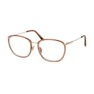 NEW TOM FORD EYEGLASSES BROWN/GOLD WOMEN EYEWEAR